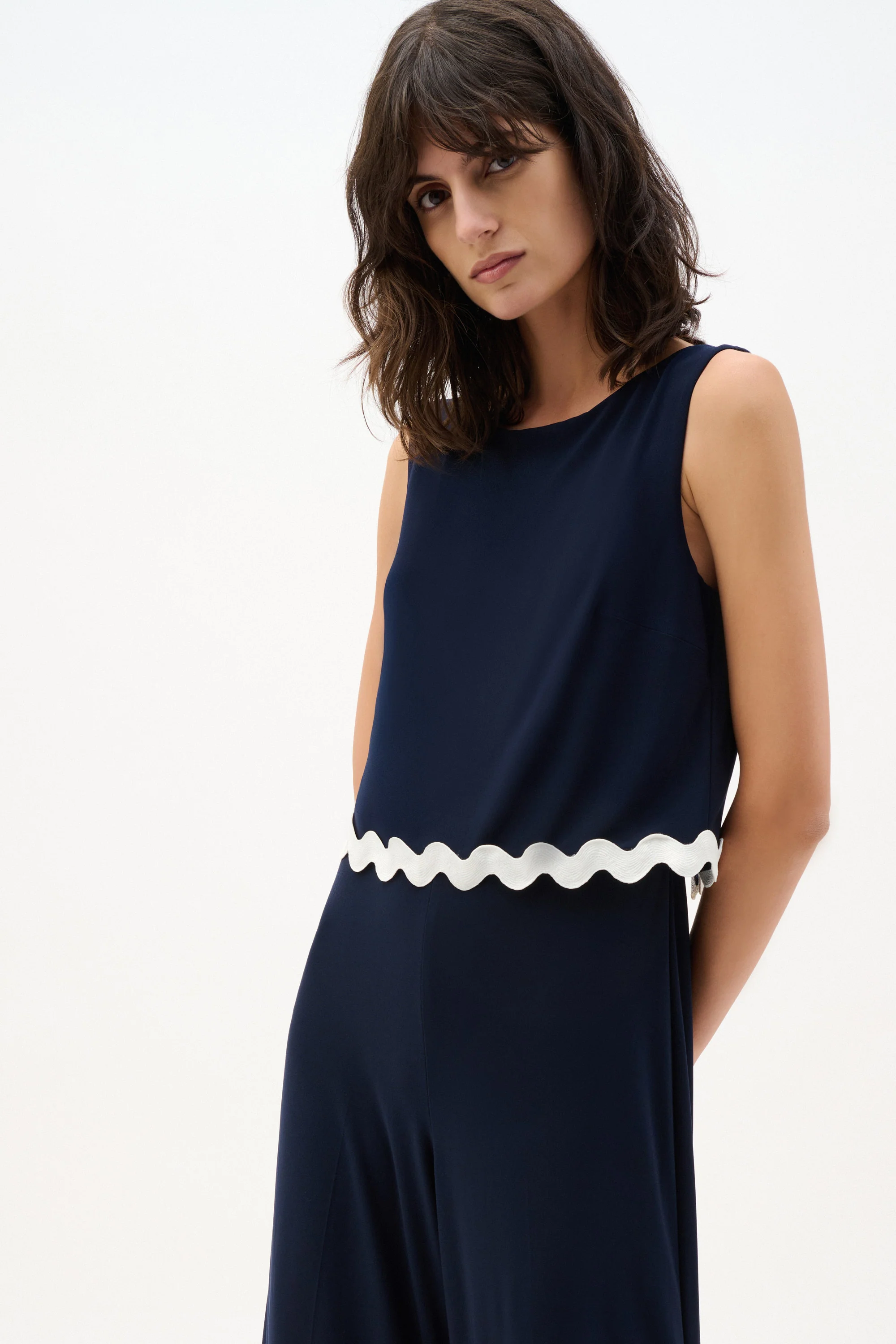Jumpsuits zonder mouw blauw Joseph Ribkoff - Image 5