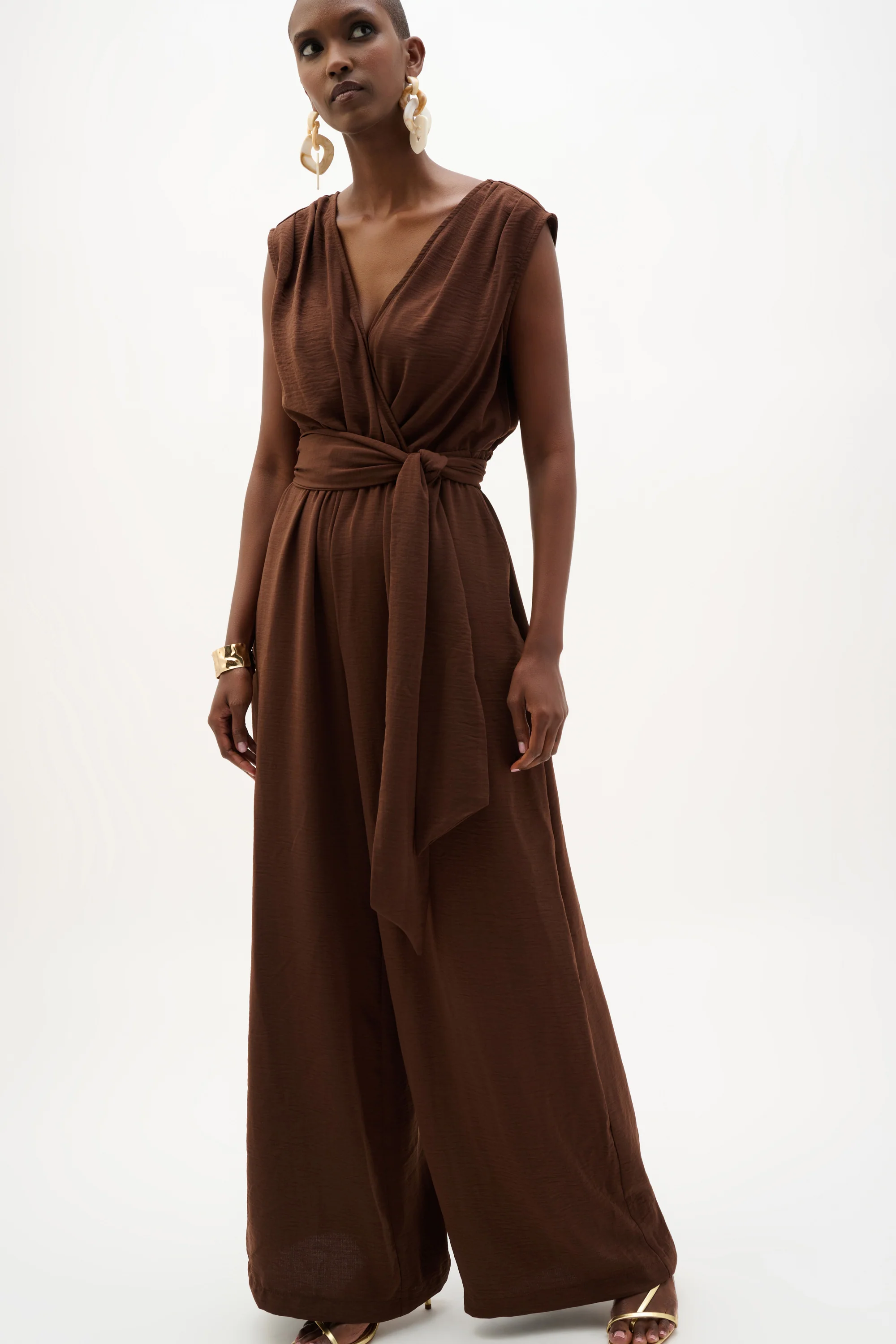 Jumpsuits zonder mouw bruin Joseph Ribkoff - Image 2