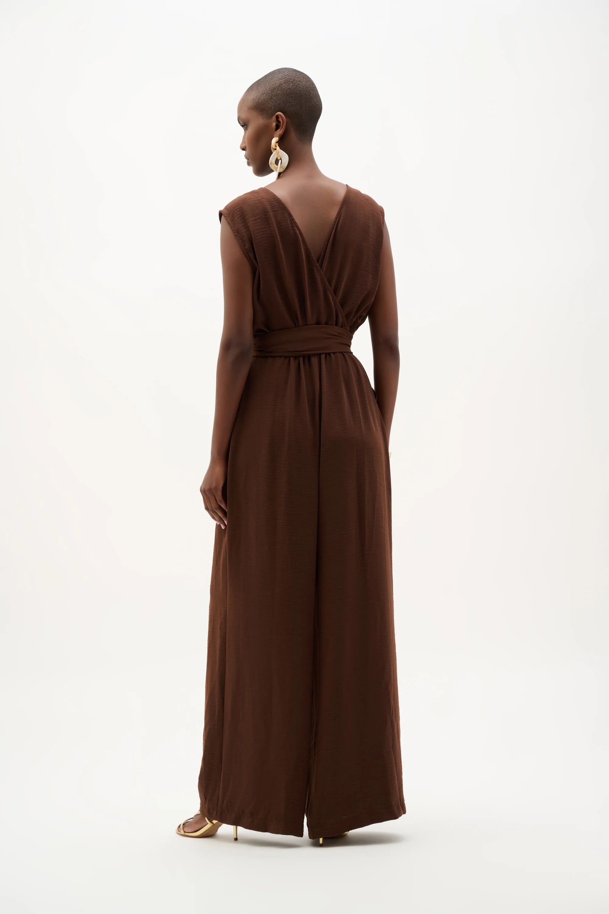 Jumpsuits zonder mouw bruin Joseph Ribkoff - Image 4