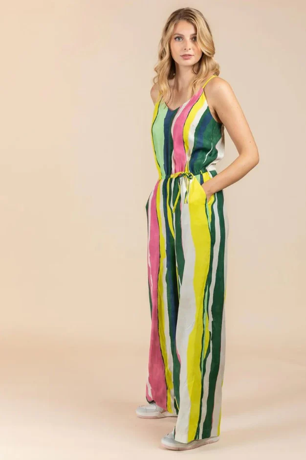 Jumpsuits zonder mouw multicolor Four Roses