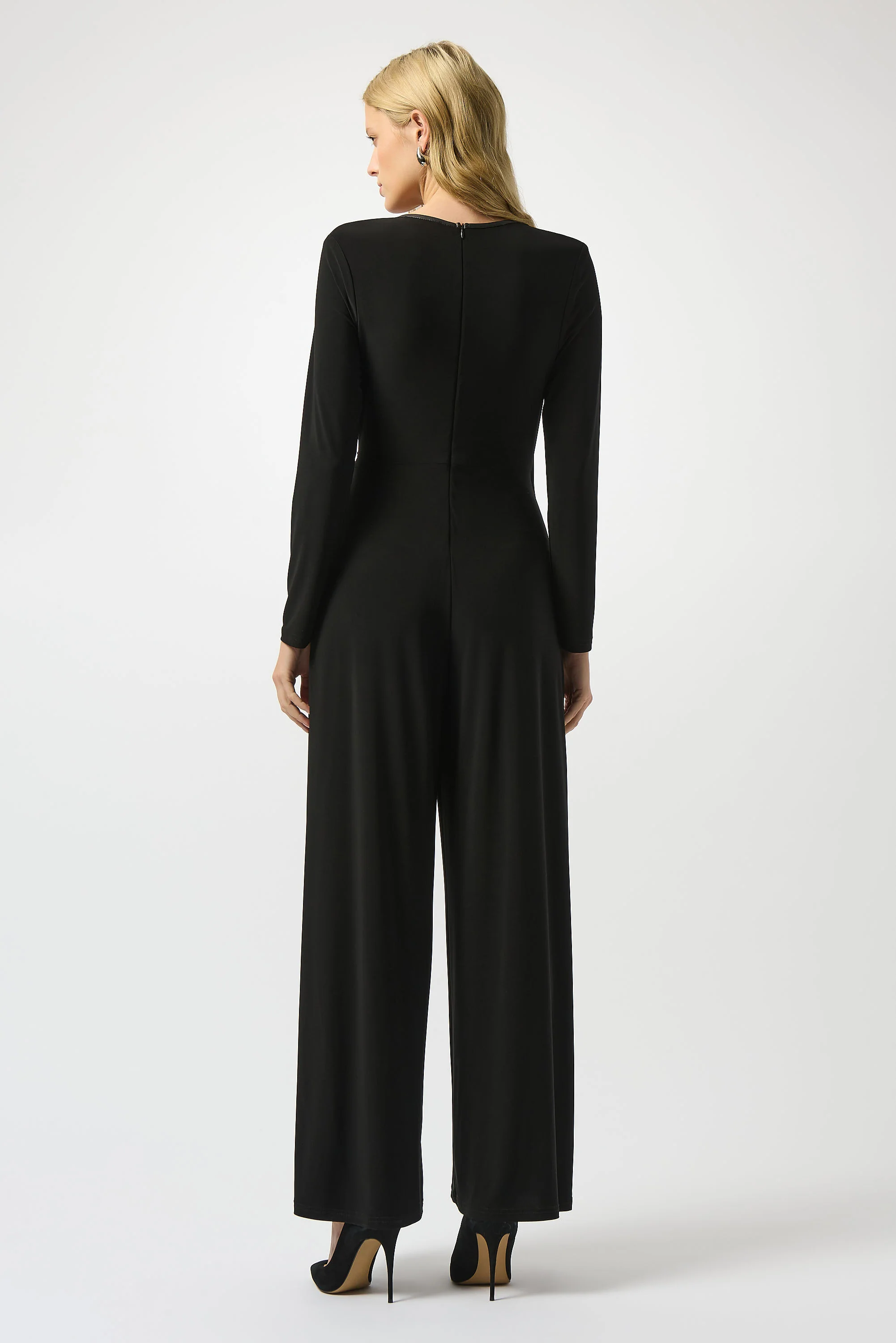 Jumpsuits lange mouw zwart Joseph Ribkoff - Image 2