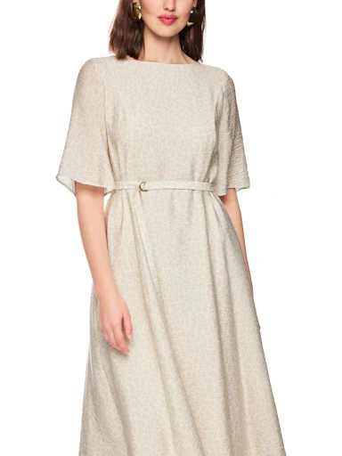 Jurken korte mouw beige Marc Cain - Image 7