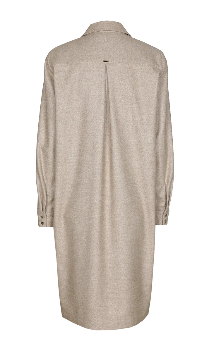 Jurken lange mouw beige Xandres - Image 2