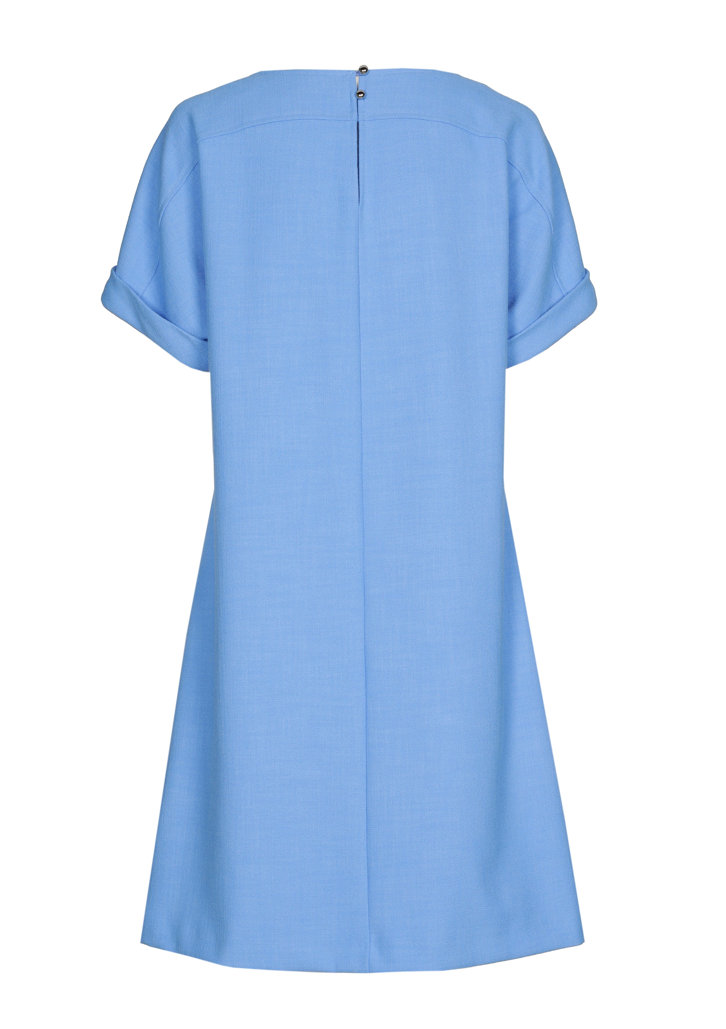 Jurken korte mouw blauw Caroline Biss - Image 2