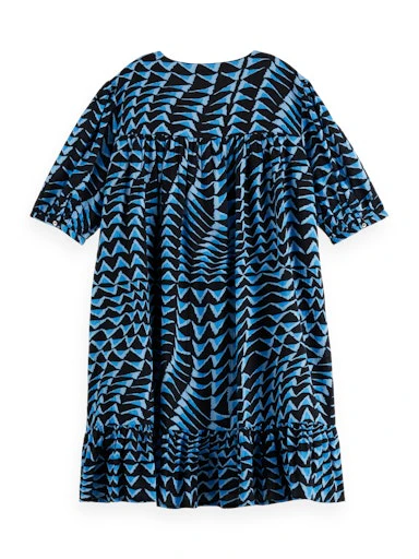 Jurken korte mouw blauw Scotch & Soda - Image 3
