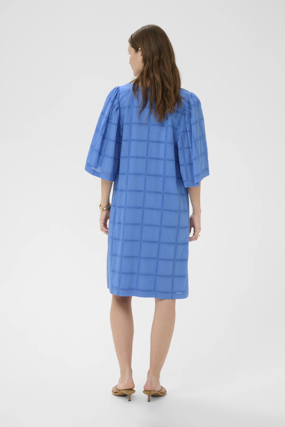 Jurken korte mouw blauw Soaked In Luxury - Image 3