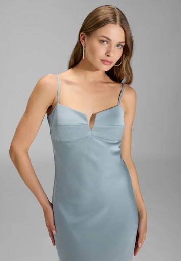 Jurken korte mouw blauw SWING - Image 4