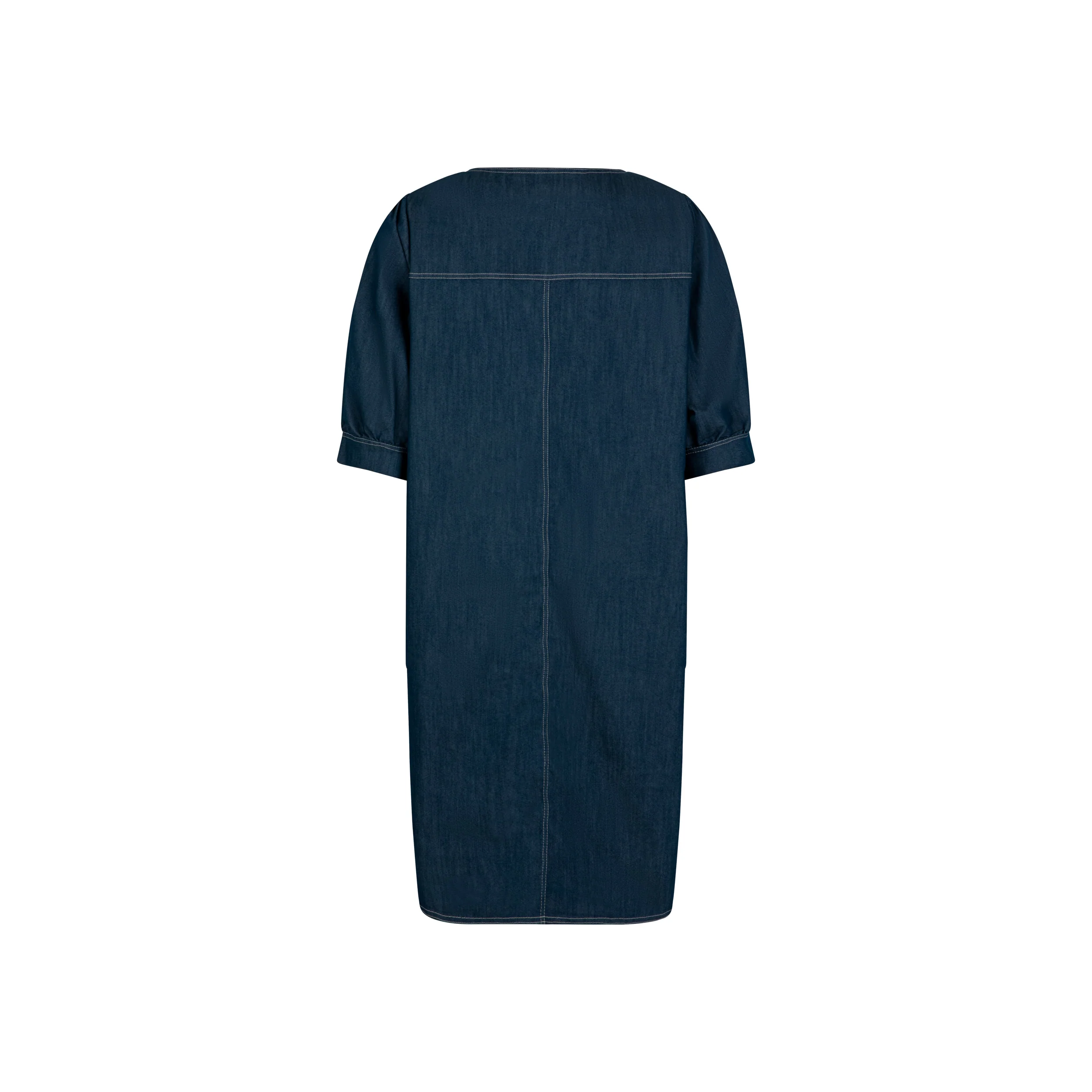 Jurken korte mouw blauw Verpass - Image 2