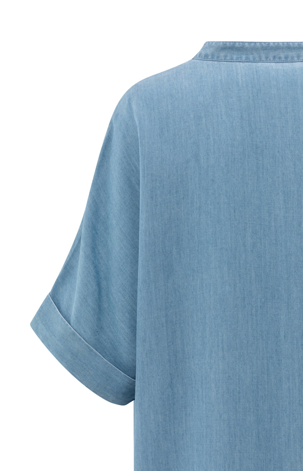 Jurken korte mouw blauw YAYA - Image 2