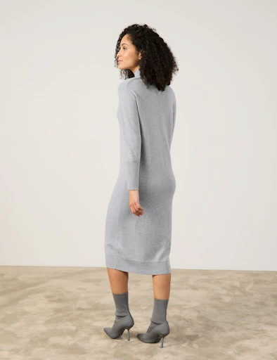 Jurken lange mouw grijs GERRY WEBER - Image 8