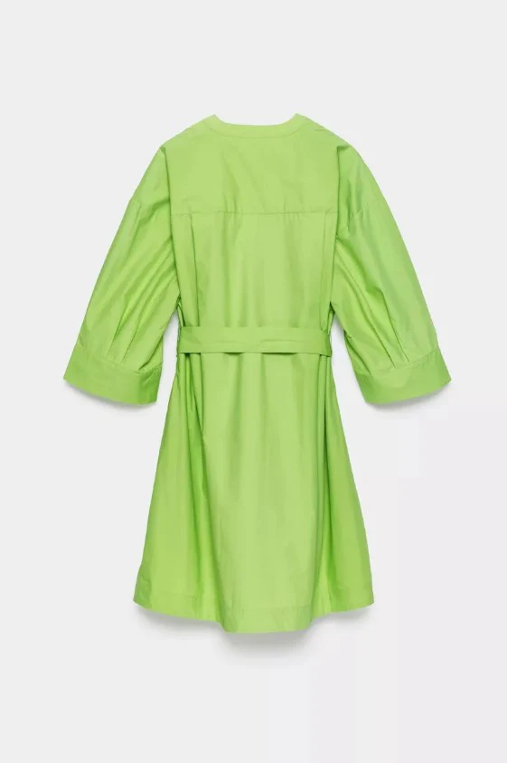 Jurken korte mouw groen CKS - Image 2