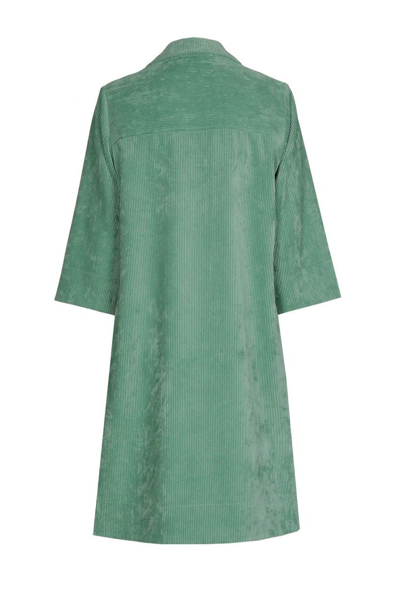 Jurken lange mouw groen Marie Méro - Image 4
