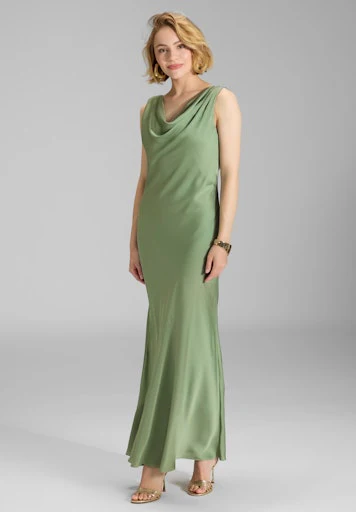 Jurken korte mouw groen SWING - Image 3