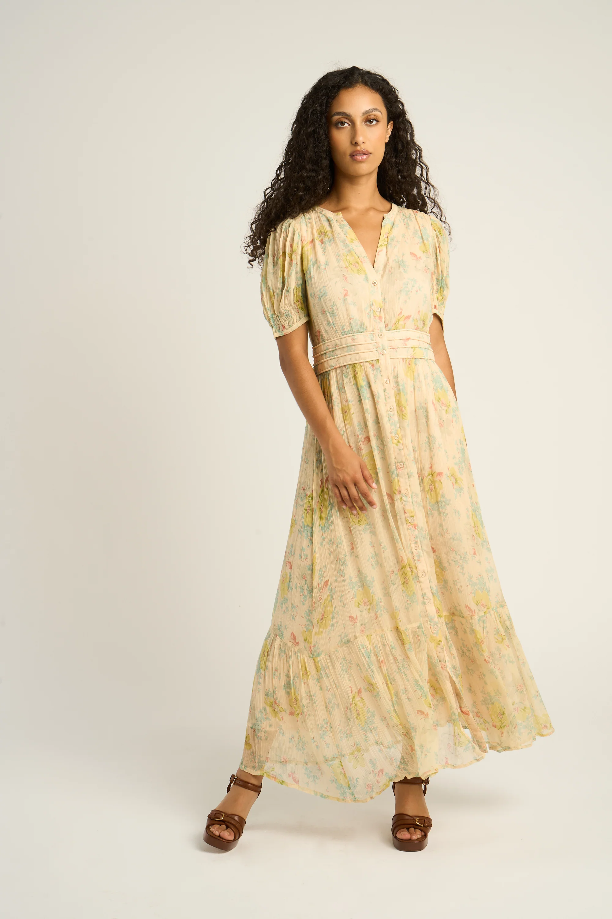 Jurken korte mouw multicolor PETITE MENDIGOTE