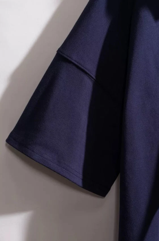 Jurken korte mouw navy CKS - Image 2