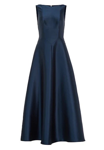 Jurken korte mouw navy SWING