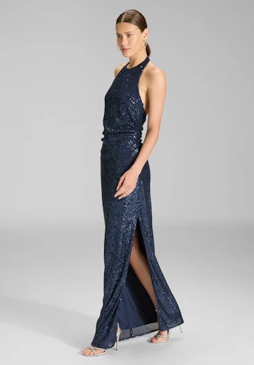 Jurken zonder mouw navy SWING - Image 6