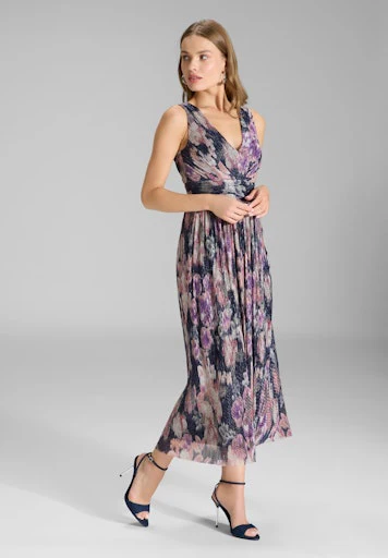Jurken korte mouw navy SWING - Image 6