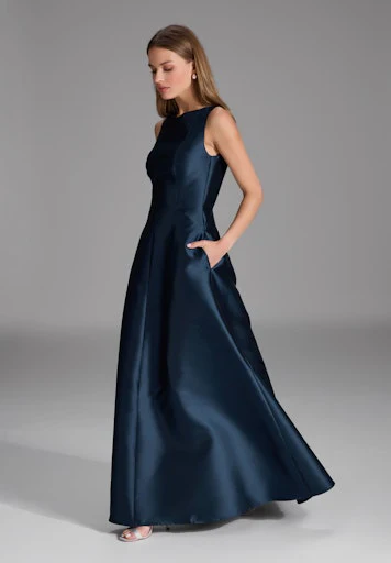 Jurken korte mouw navy SWING - Image 6
