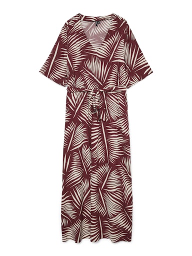 Jurken korte mouw rood VERO MODA Curve