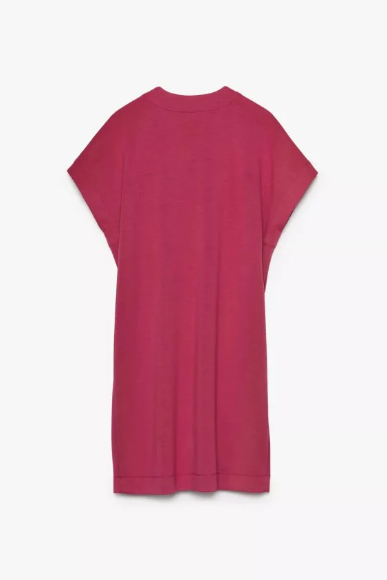 Jurken korte mouw roze CKS - Image 3