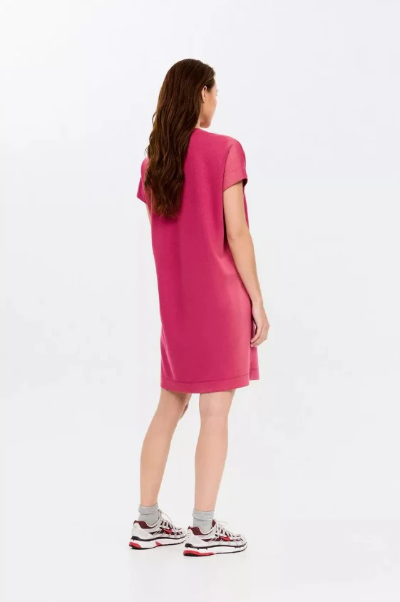 Jurken korte mouw roze CKS - Image 5