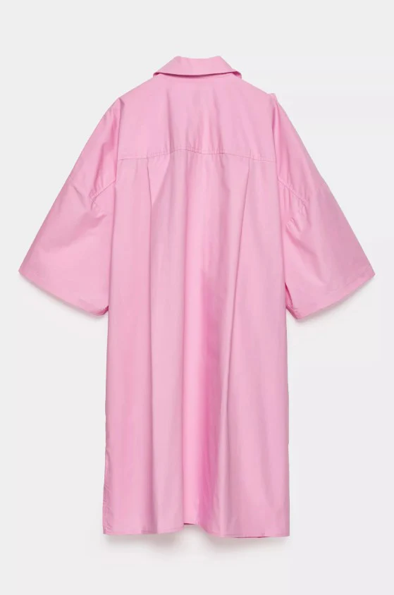 Jurken korte mouw roze CKS - Image 2