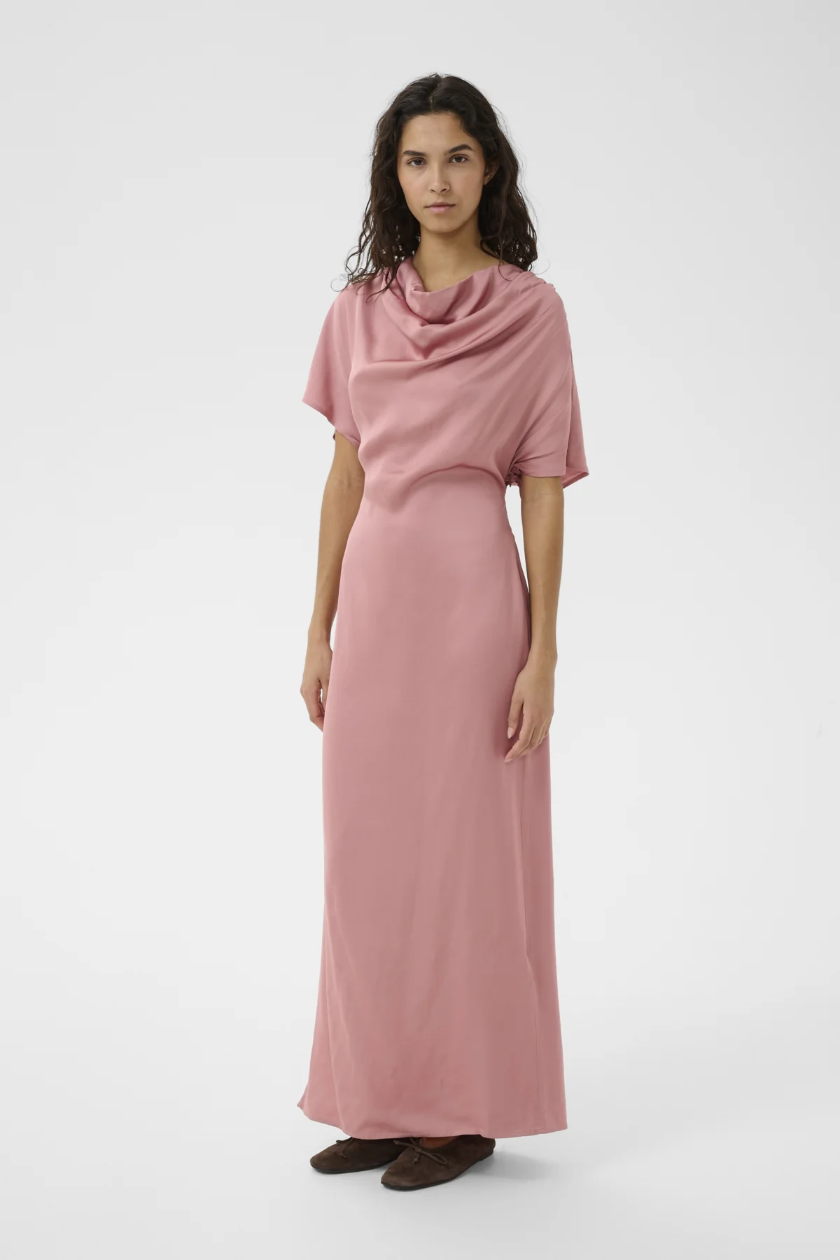Jurken korte mouw roze Soaked In Luxury