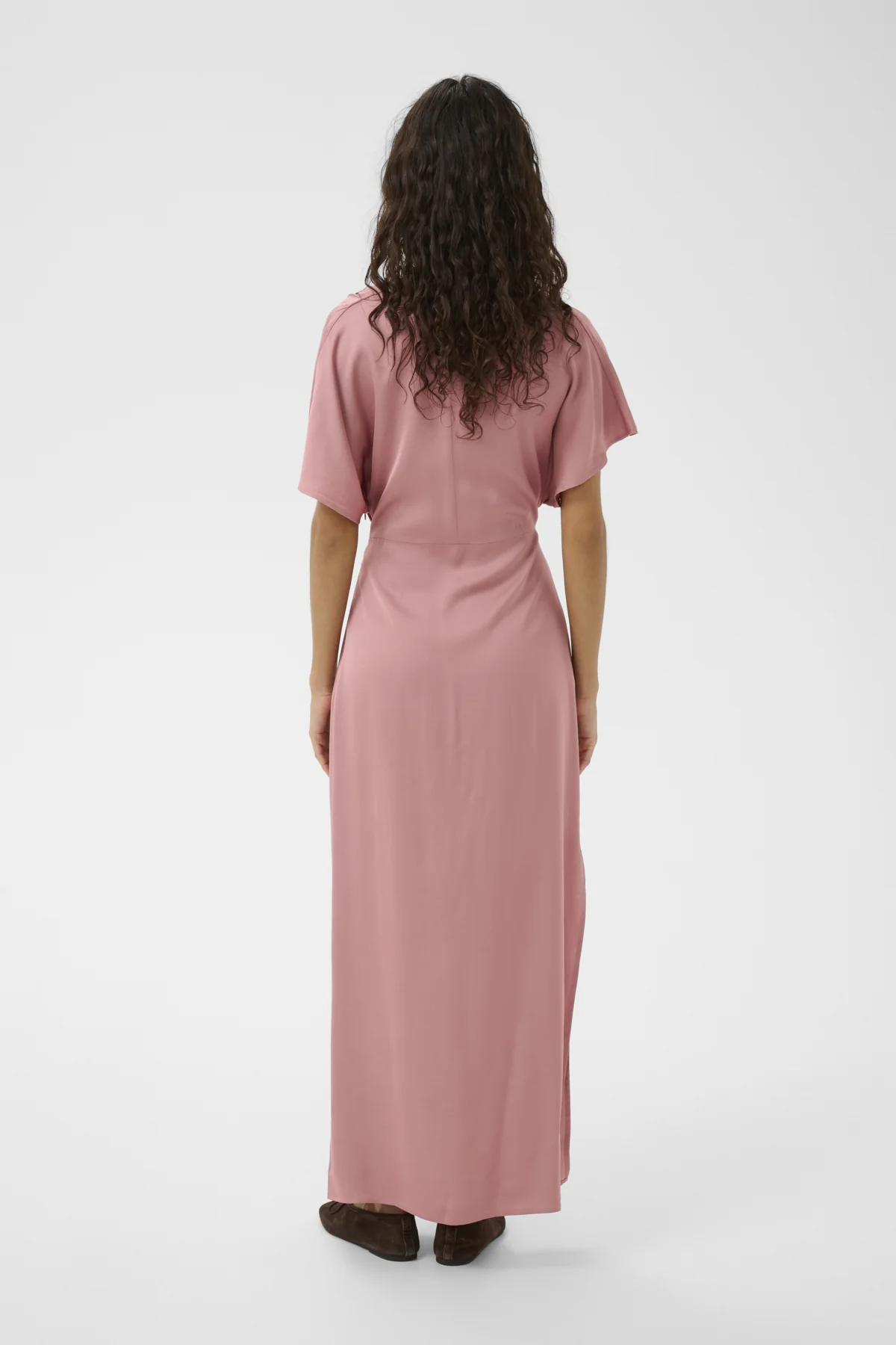 Jurken korte mouw roze Soaked In Luxury - Image 4