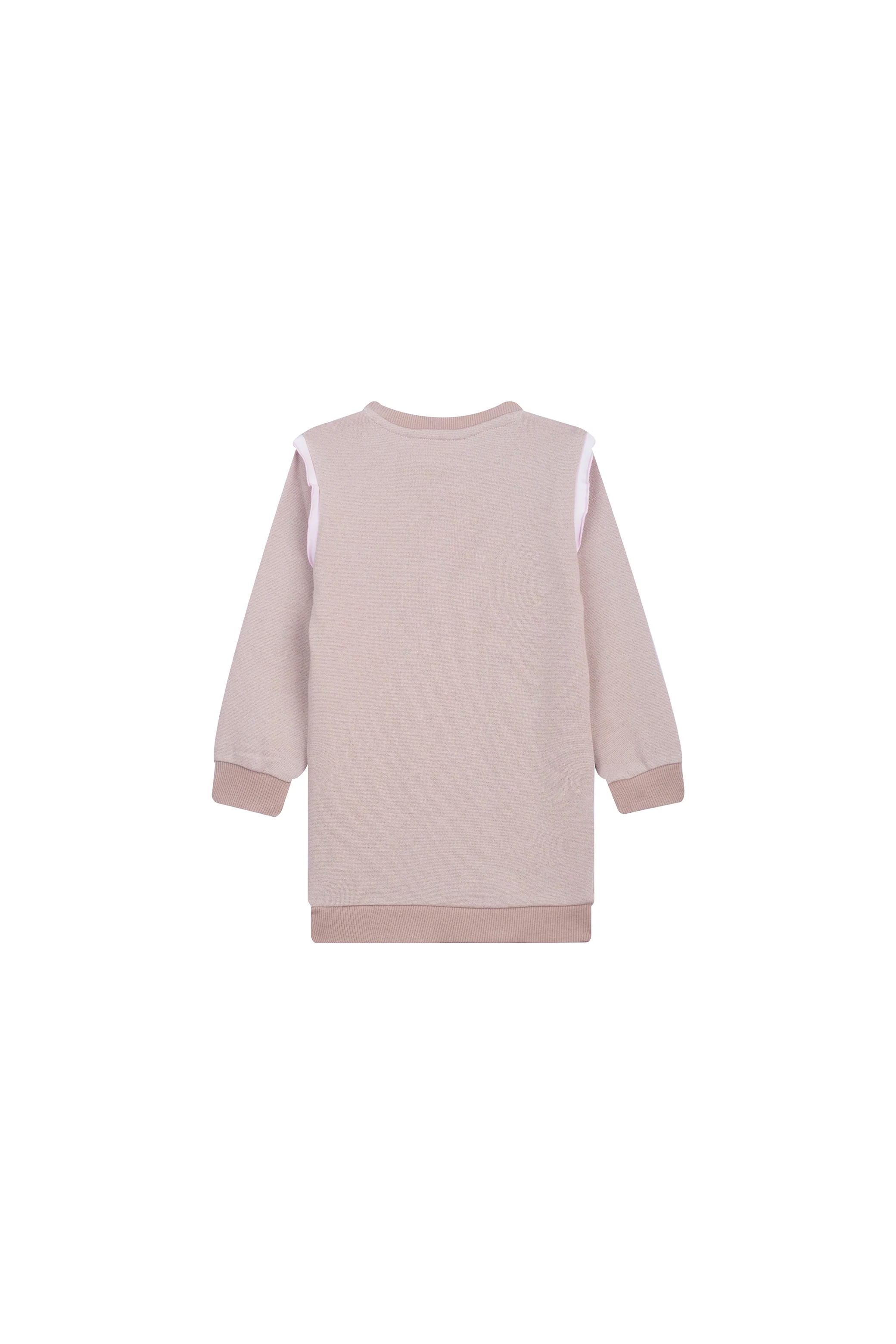 Jurken lange mouw beige Someone - Image 3