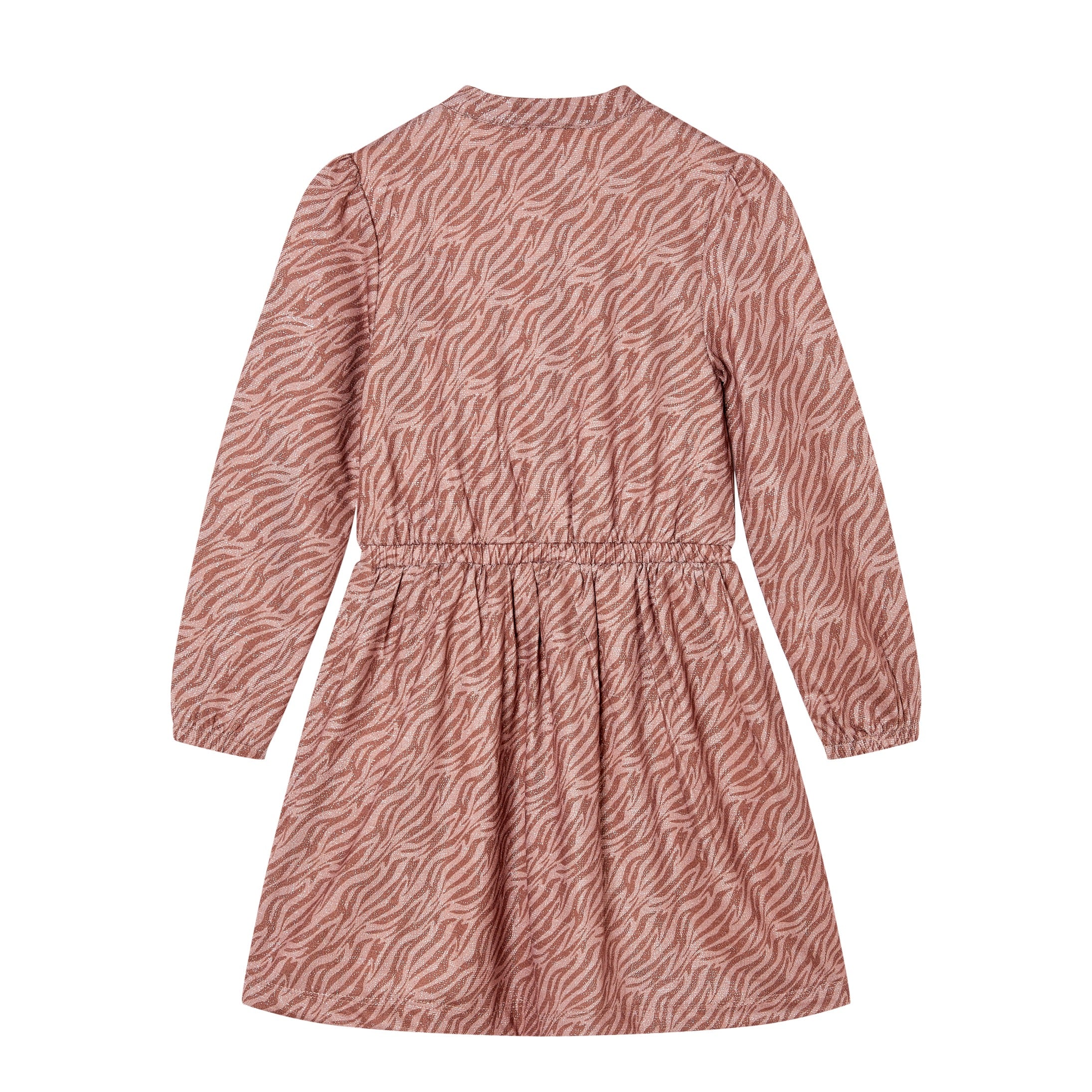 Jurken lange mouw beige Someone - Image 2