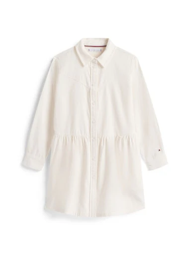 Jurken lange mouw beige Tommy Hilfiger - Image 3