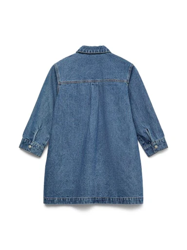 Jurken lange mouw blauw VERO MODA GIRL - Image 2