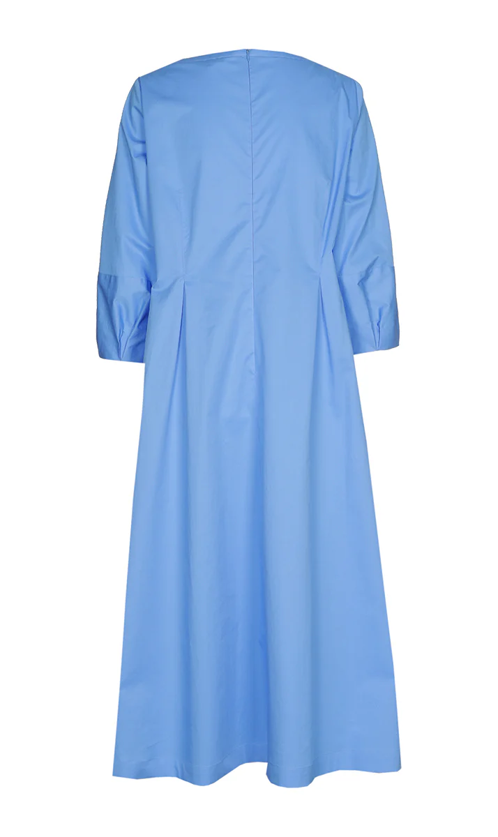 Jurken lange mouw blauw Xandres - Image 2