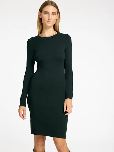 Jurken lange mouw groen Selected FEMME - Image 6