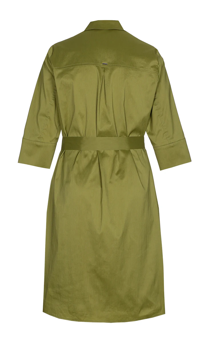 Jurken lange mouw groen Xandres Gold - Image 2