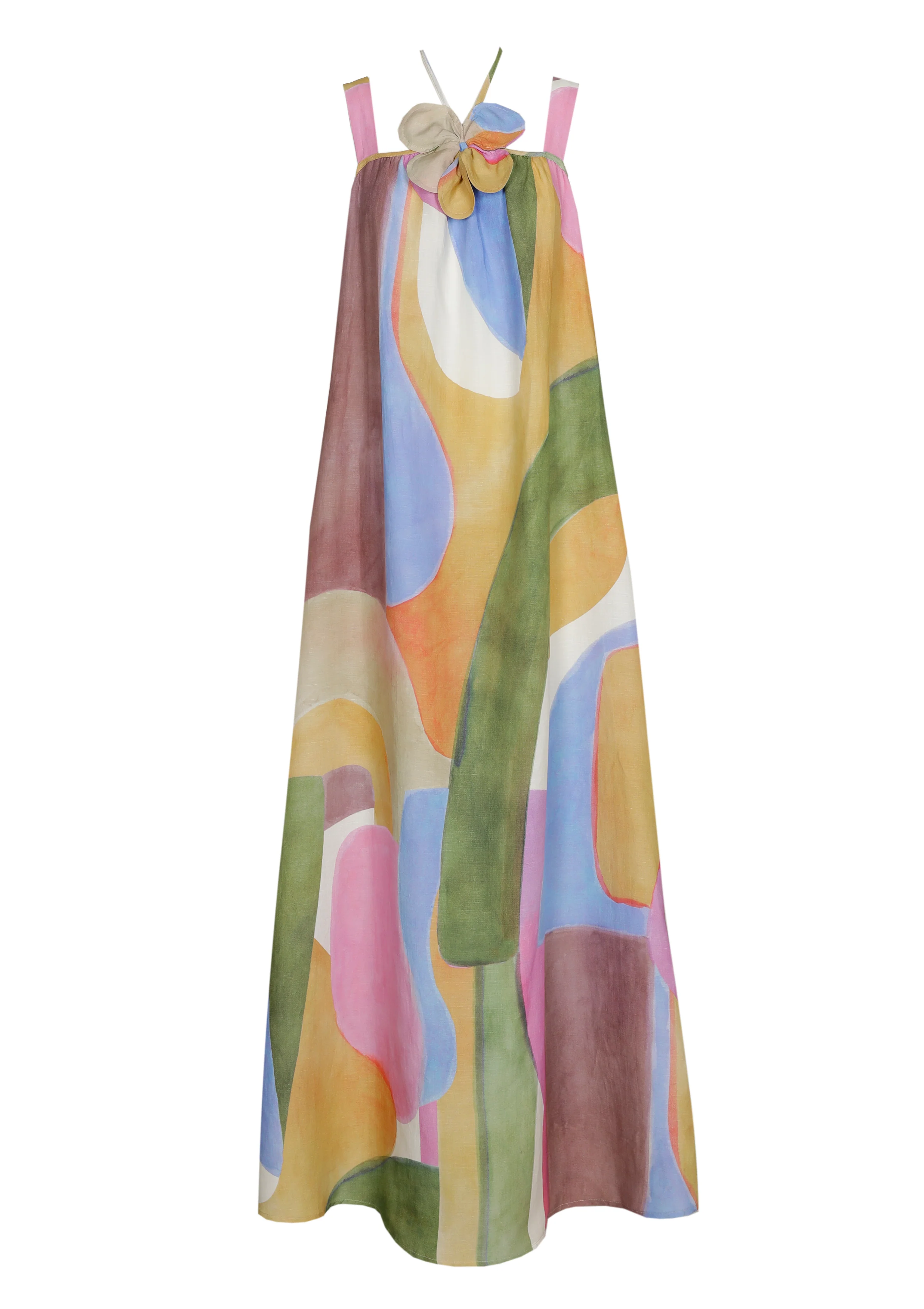 Jurken zonder mouw multicolor Caroline Biss