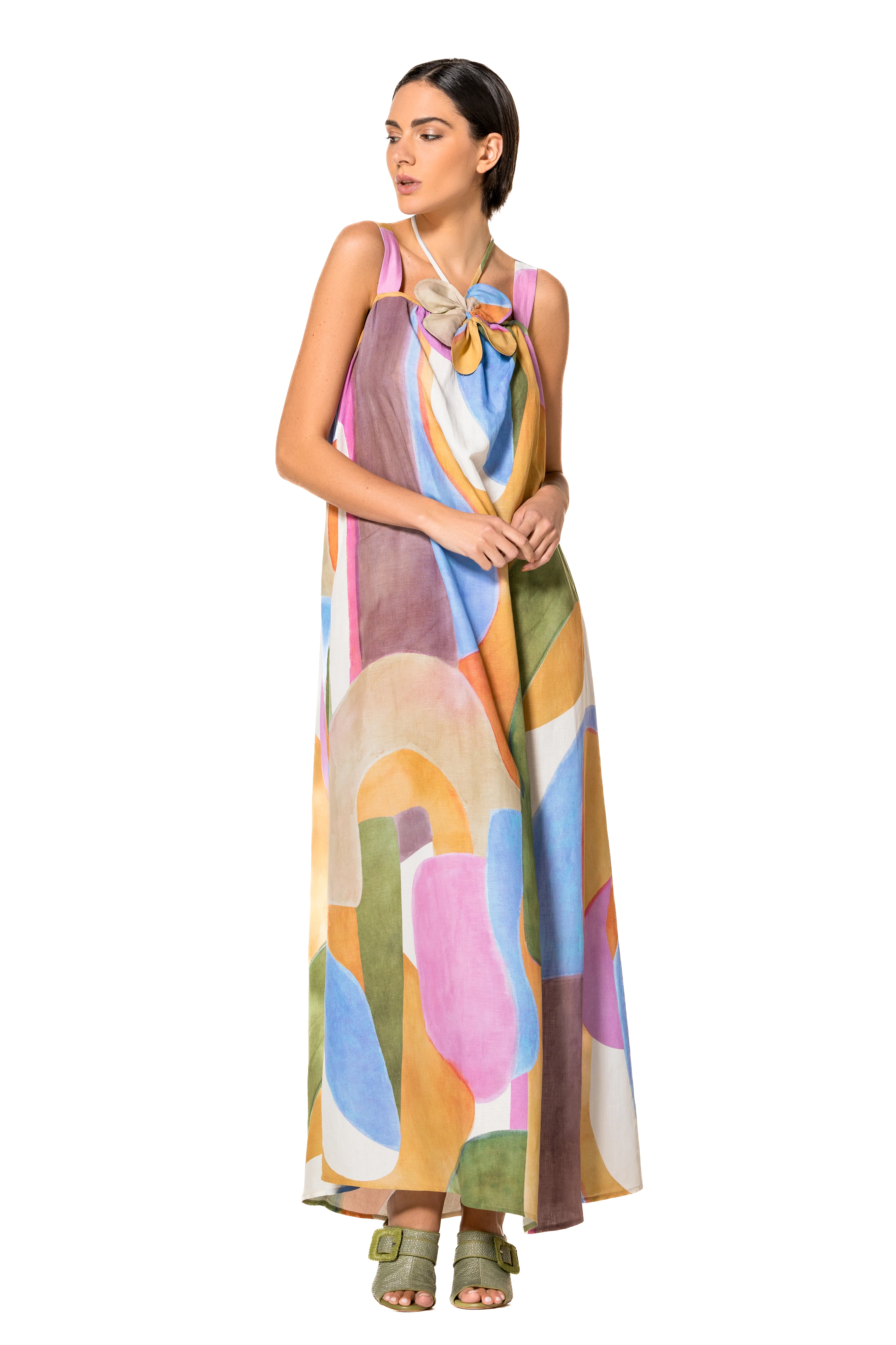 Jurken zonder mouw multicolor Caroline Biss - Image 3