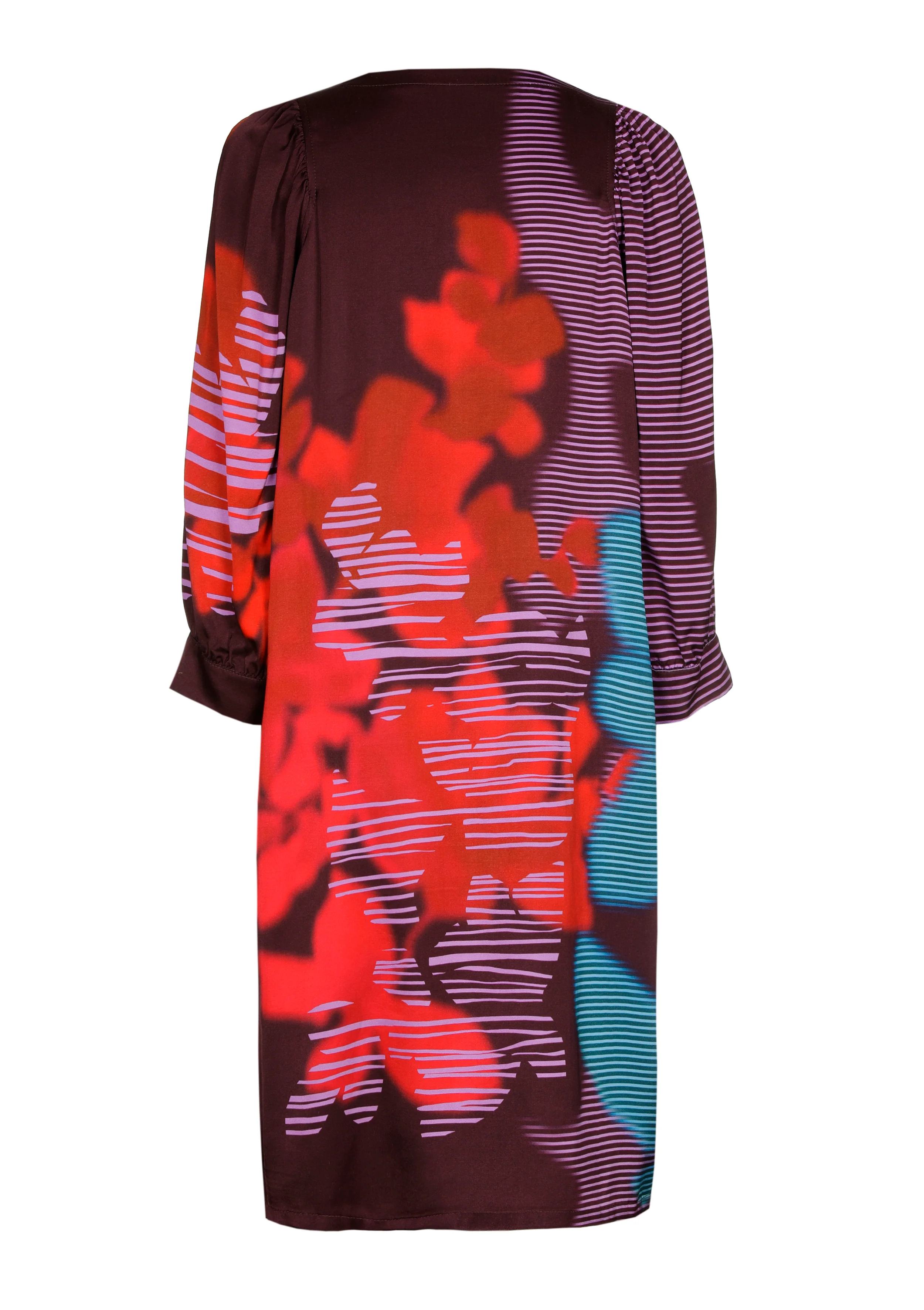 Jurken lange mouw multicolor Caroline Biss - Image 2