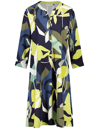 Jurken lange mouw multicolor GERRY WEBER