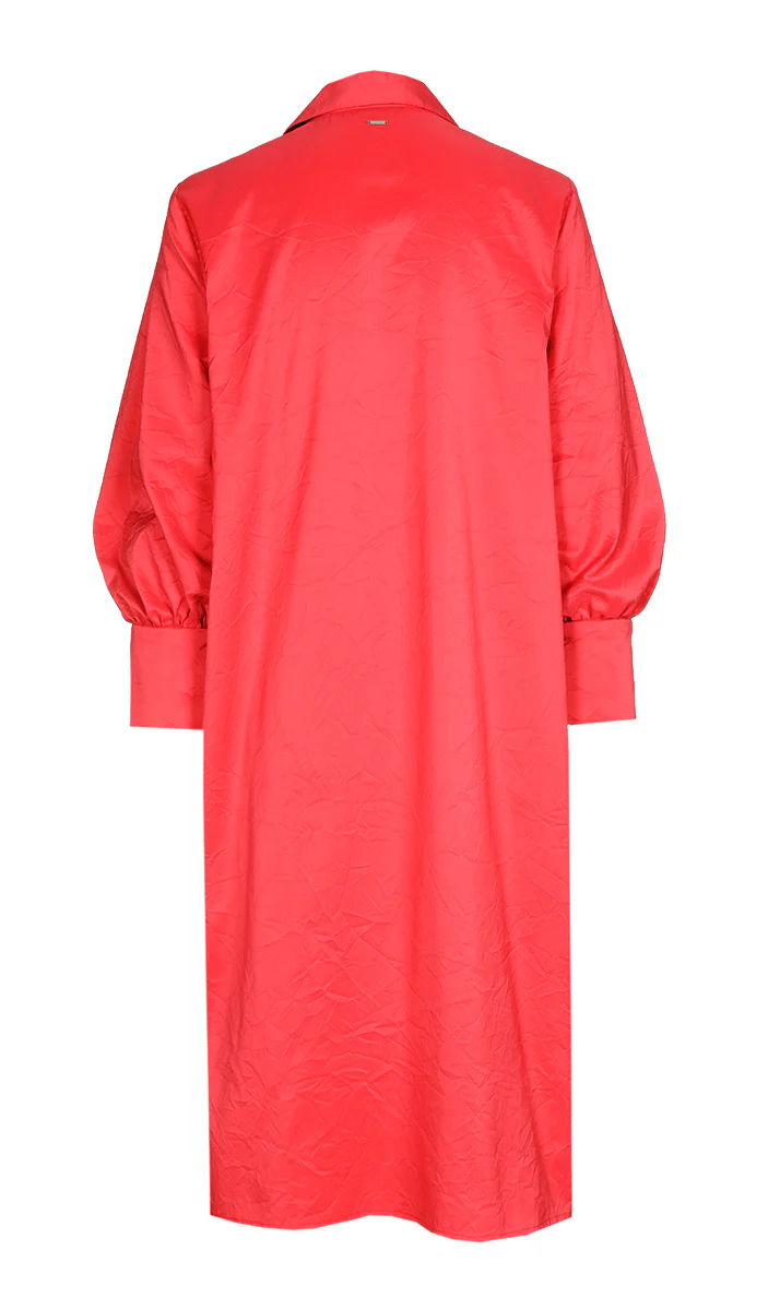Jurken lange mouw rood Xandres - Image 2