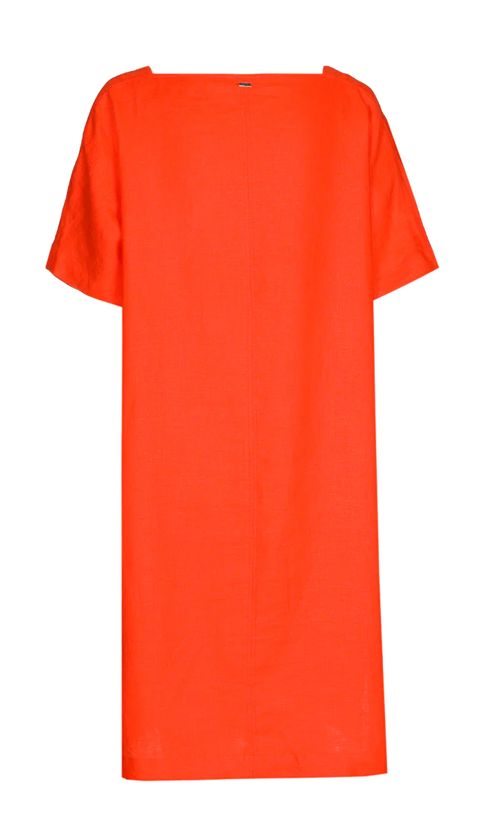 Jurken korte mouw rood Xandres - Image 2