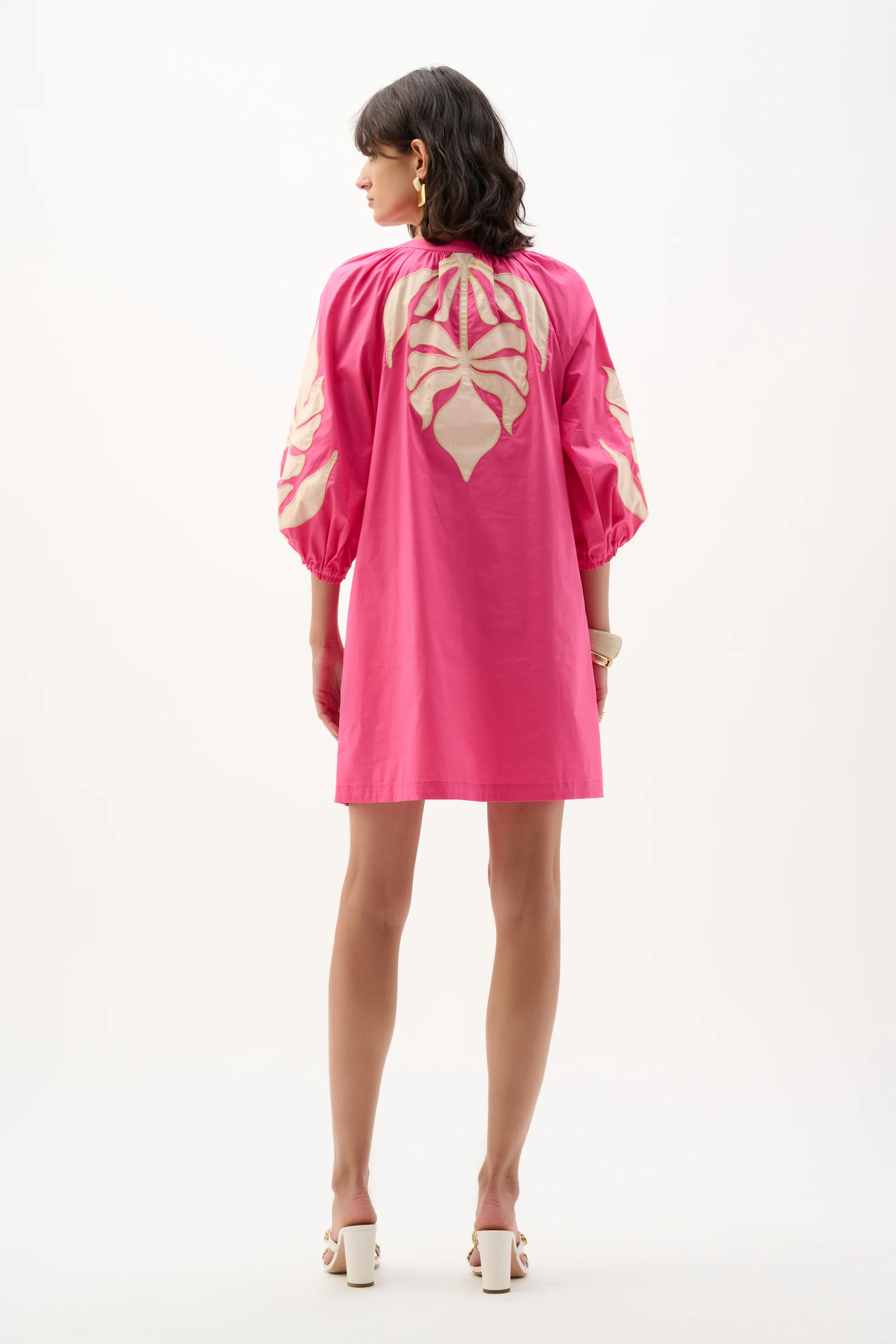 Jurken lange mouw roze Joseph Ribkoff - Image 3