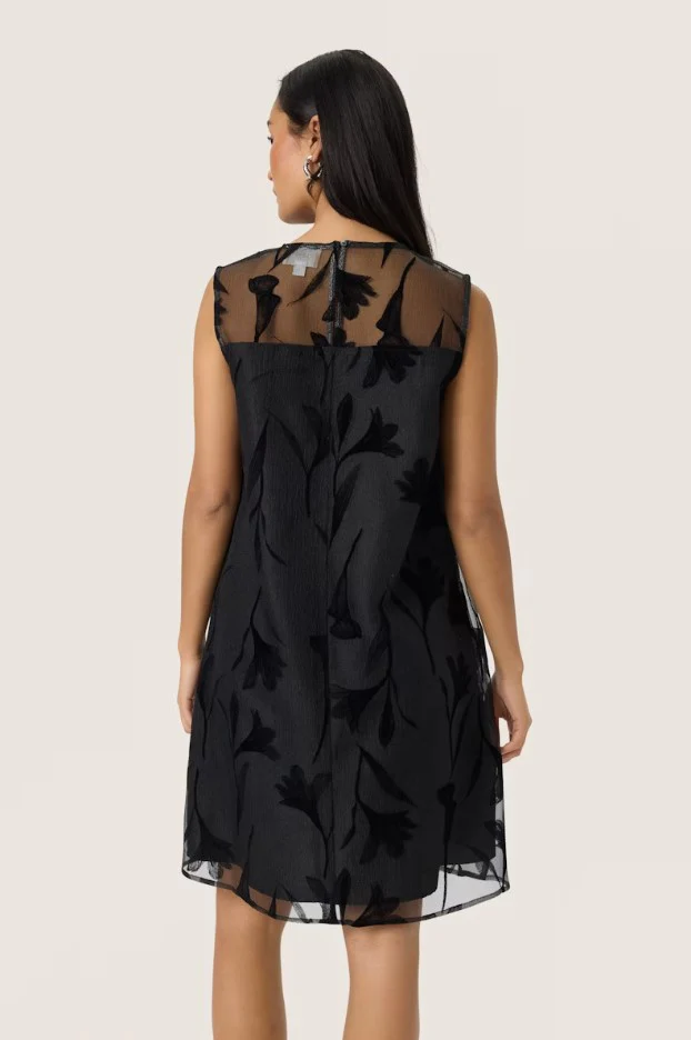 Jurken lange mouw zwart Soaked In Luxury - Image 2