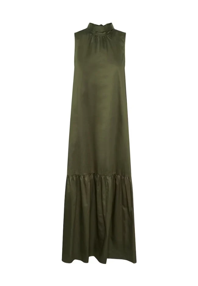 Jurken zonder mouw groen Soaked In Luxury - Image 2