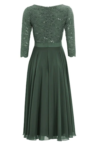 Jurken zonder mouw groen SWING - Image 7