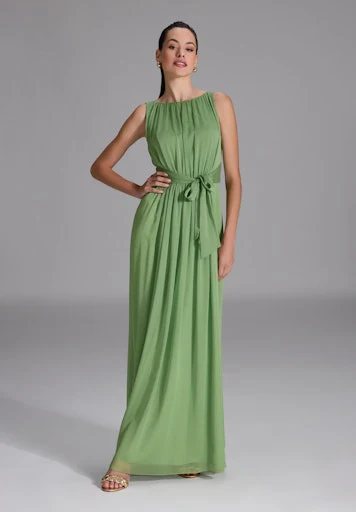 Jurken zonder mouw groen SWING - Image 3