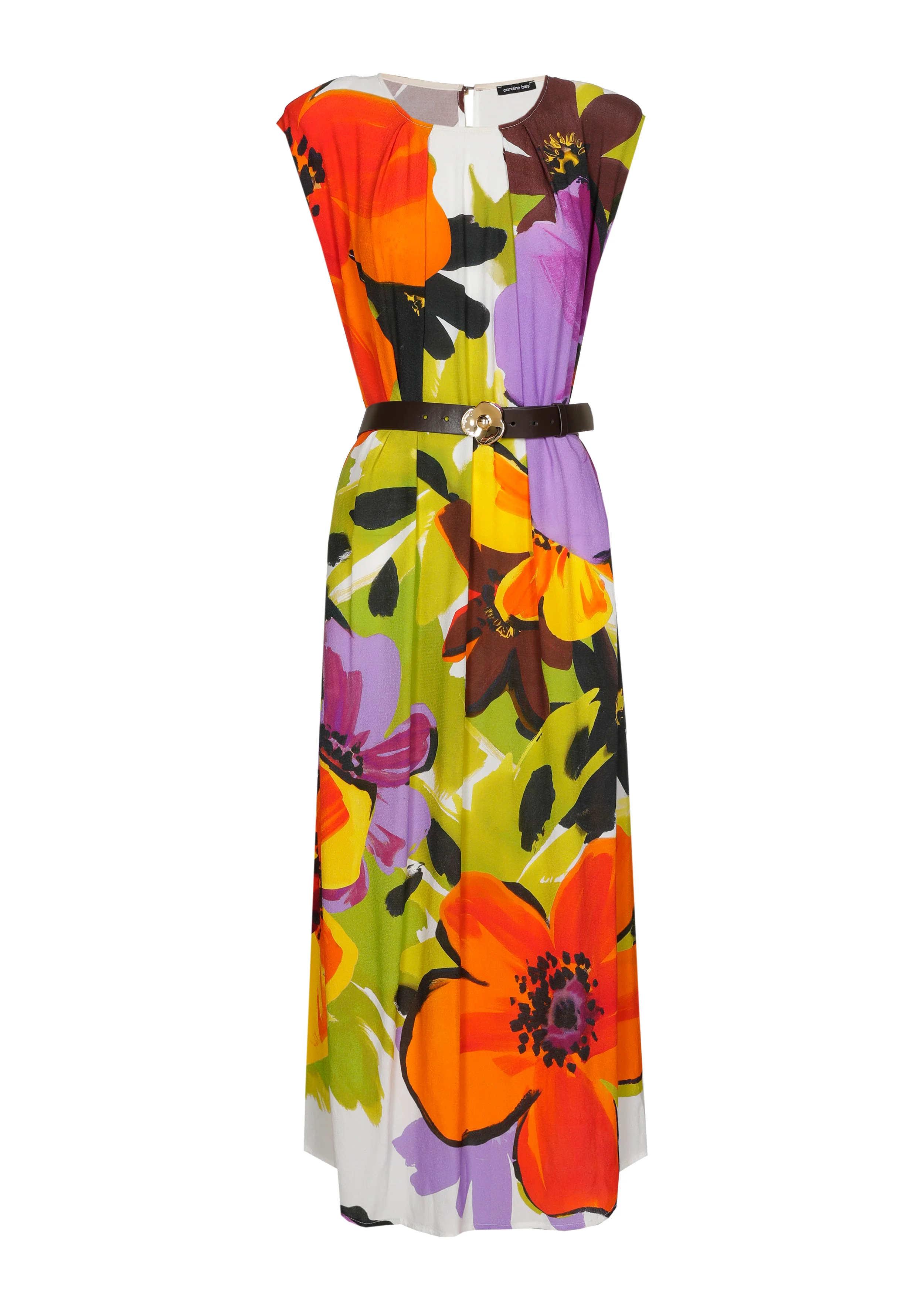 Jurken zonder mouw multicolor Caroline Biss