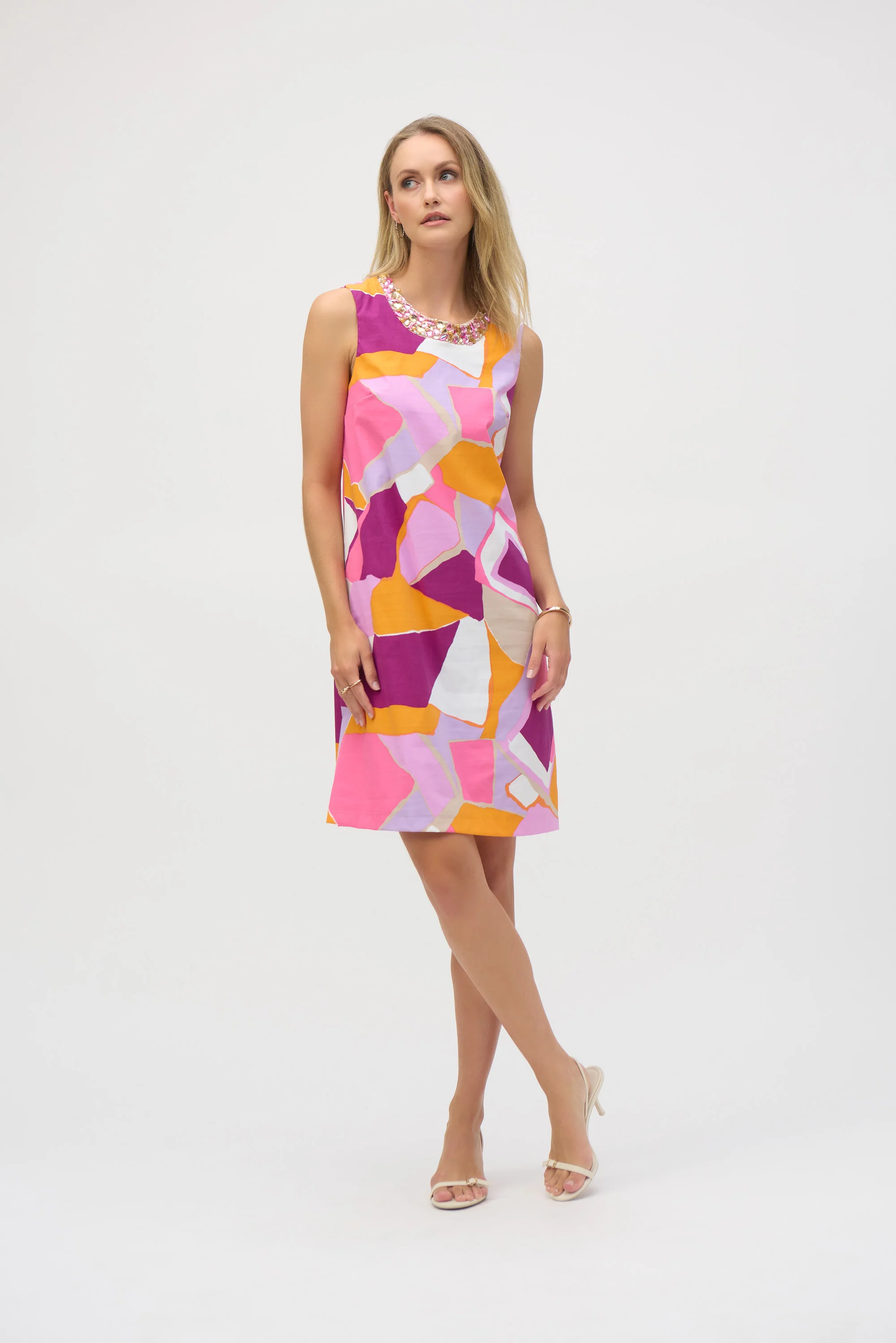 Jurken zonder mouw multicolor Joseph Ribkoff
