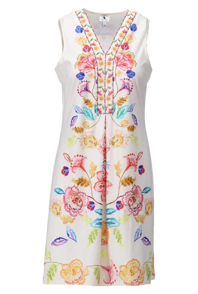 Jurken zonder mouw multicolor K[DESIGN]